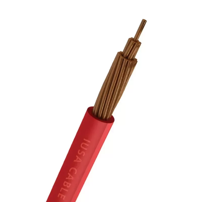 Cable THHW-LS IUSA 10 AWG Rojo RoHS 100m