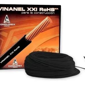 Cable Condumex Vinanel XXI 1/0 Negro Por Corte